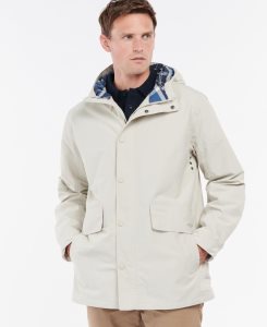 Mist Summer Navy Barbour Summer City Parka Jacket | FGX-609421